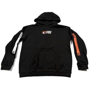 Sidemen Hoodie Men Black Cotton Pullover Sweatshirt Streetwear XIX SDMN Sz L